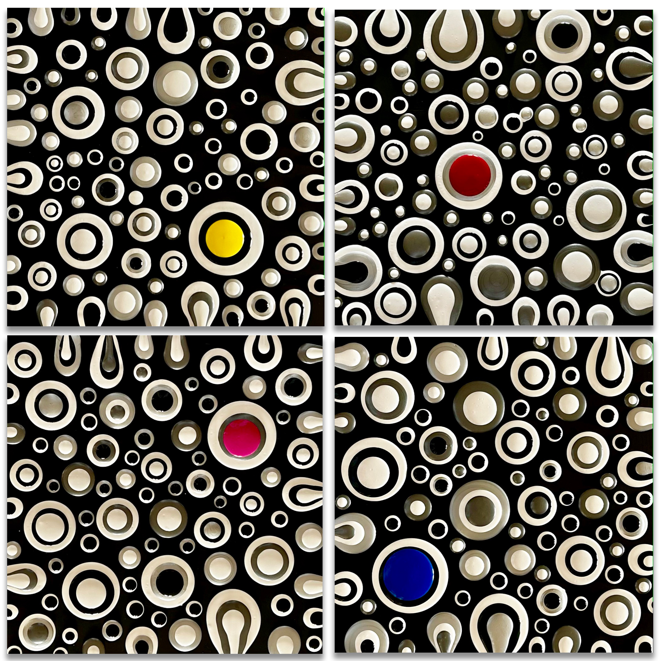 Quantum Red Yellow Pink Blue